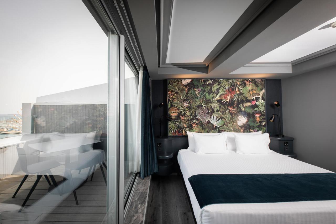 Deluxe Tweepersoonskamer met 1 Tweepersoonsbed of 2 Aparte Bedden, Terras en Uitzicht op Zee