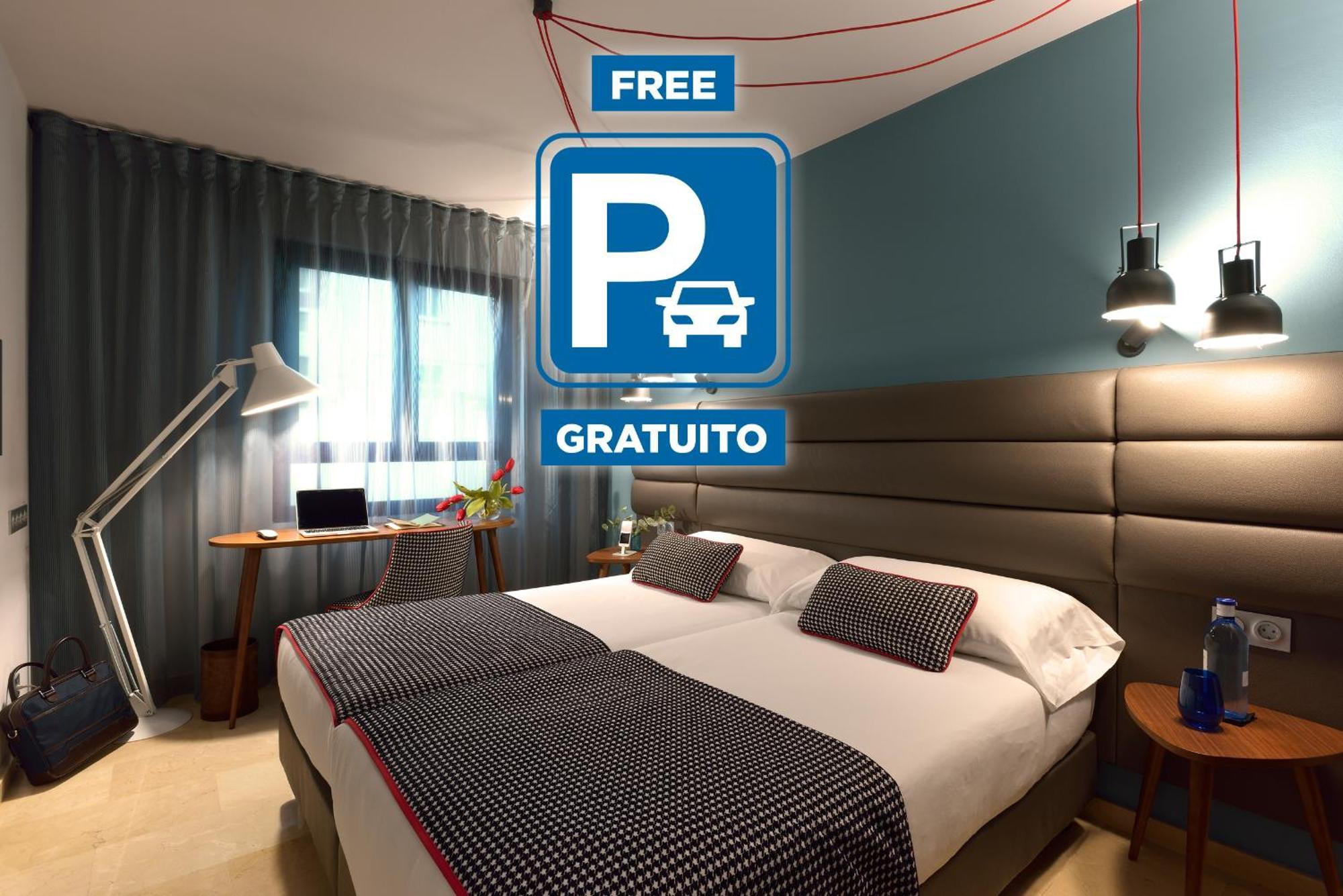 Doble or Twin Room with Extra Bed (3 Adults) and Free Parking