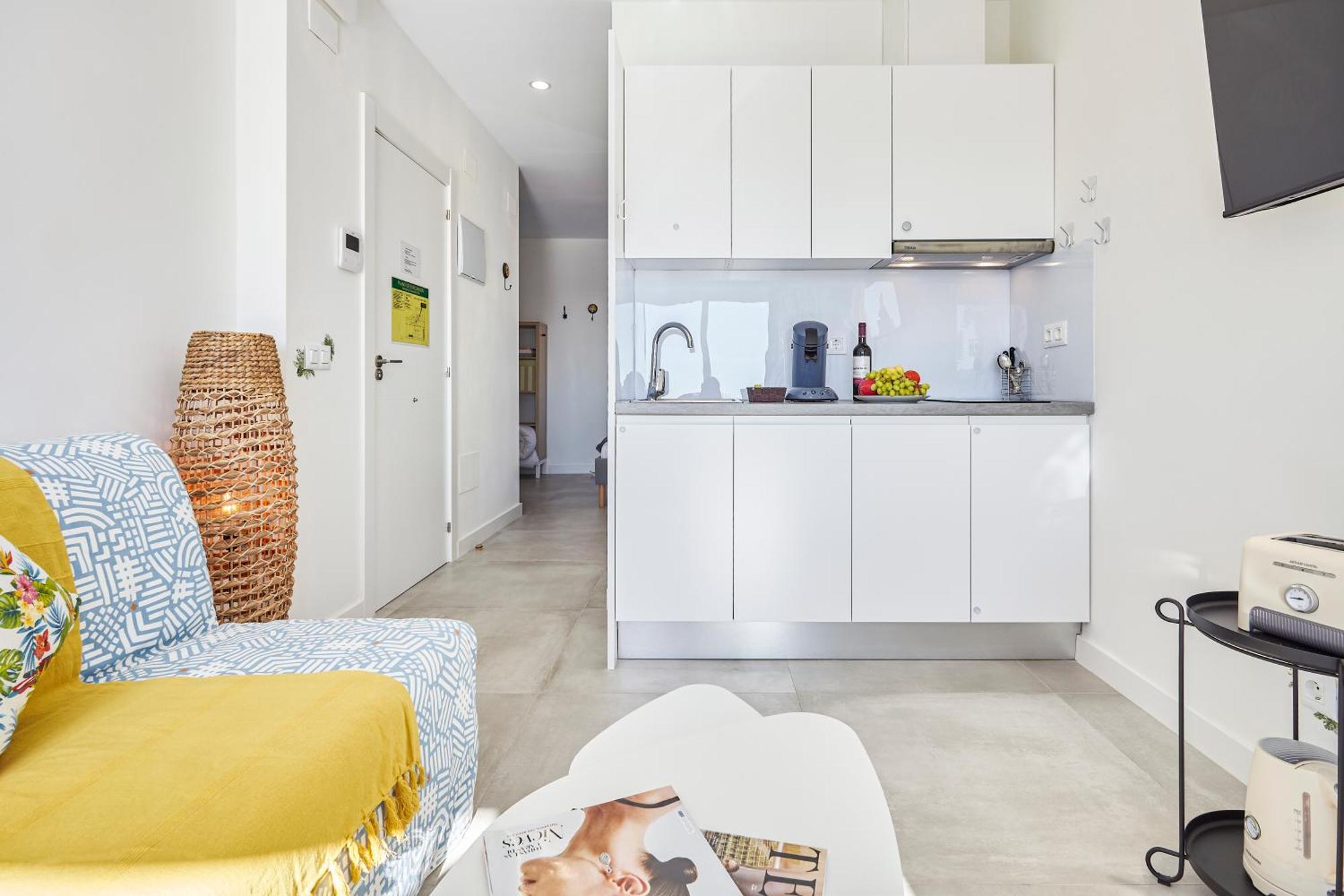 Studio med 2 våningsplan