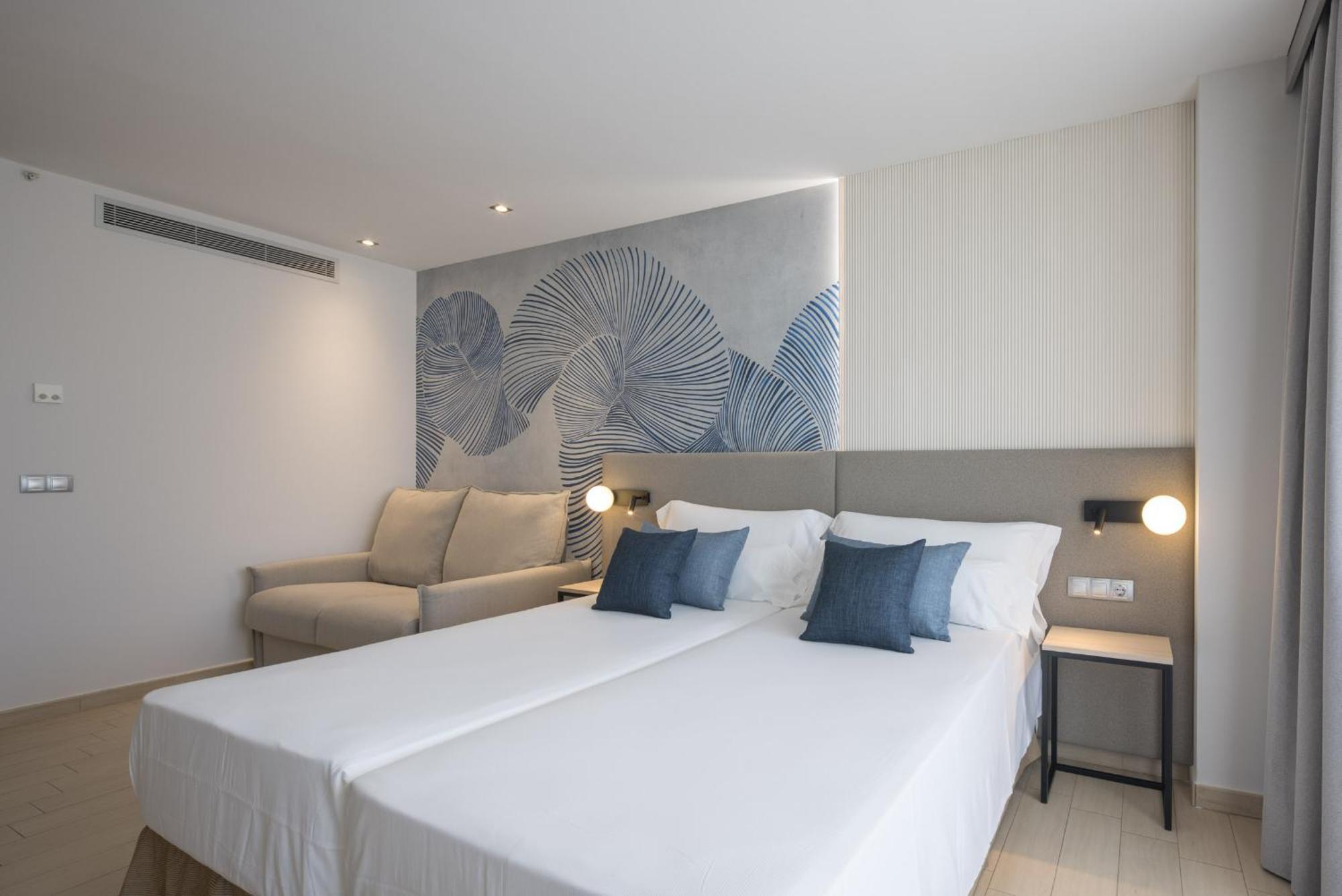Tweepersoonskamer met 1 tweepersoonsbed of 2 eenpersoonsbedden en Uitzicht op Zee (1 Volwassene)