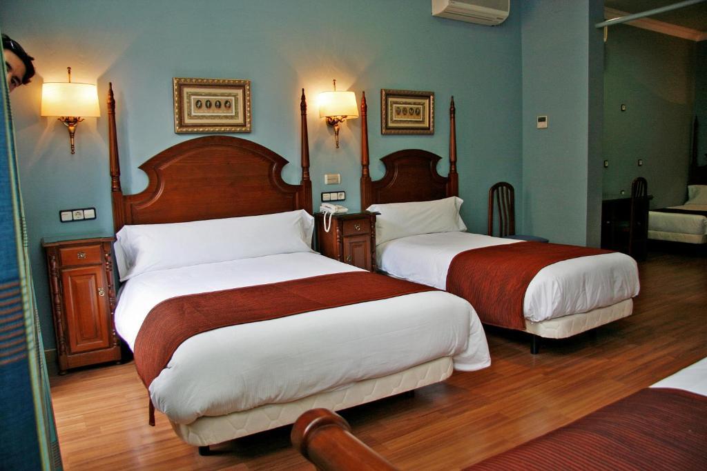 Triple Room 3 single Beds