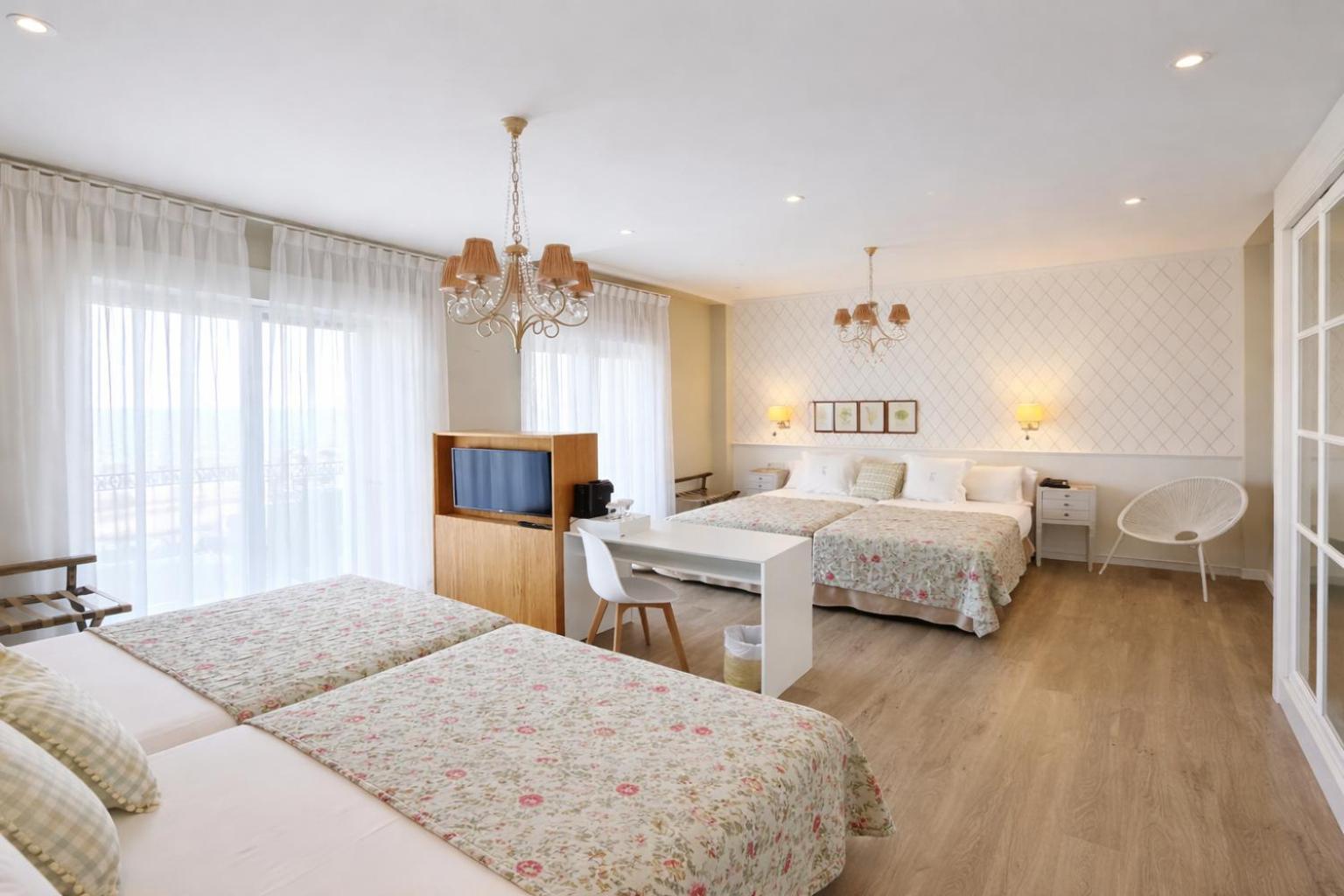 Familienzimmer mit Meerblick