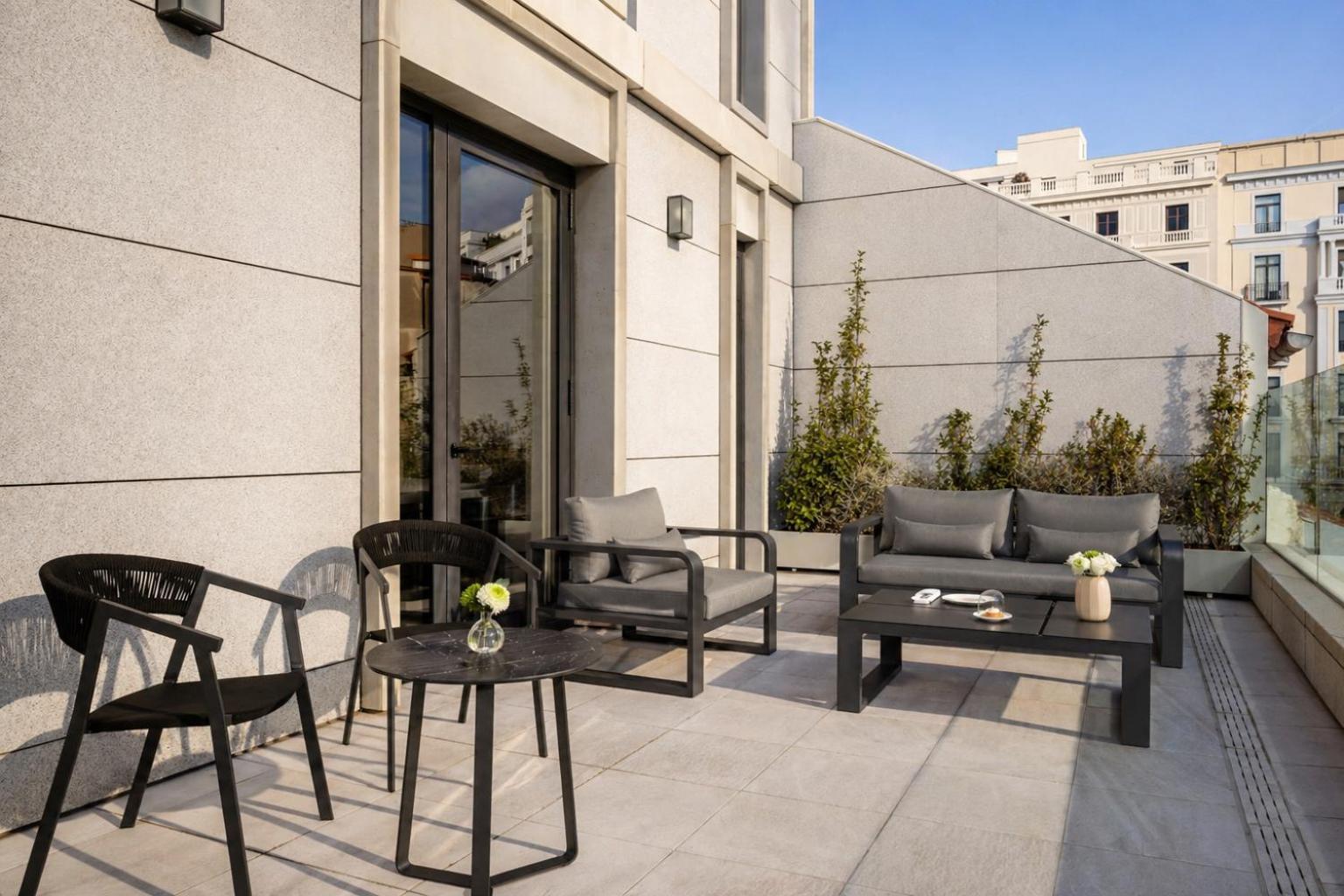 Apartament typu Junior Suite z tarasem