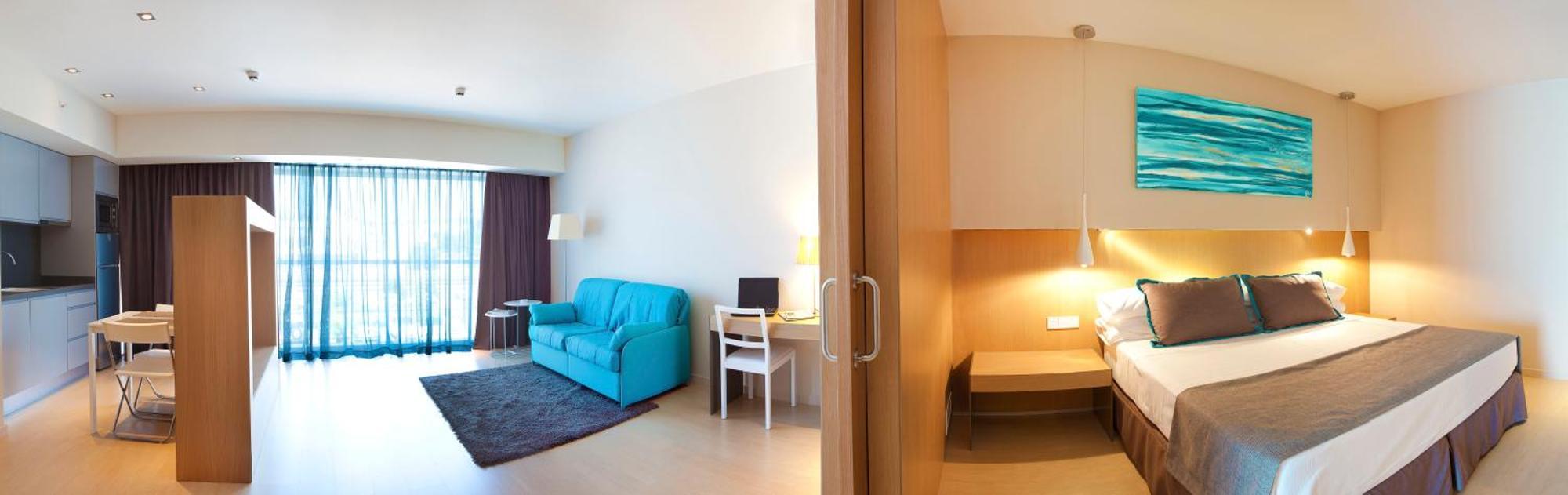Apartment mit 1 Schlafzimmer