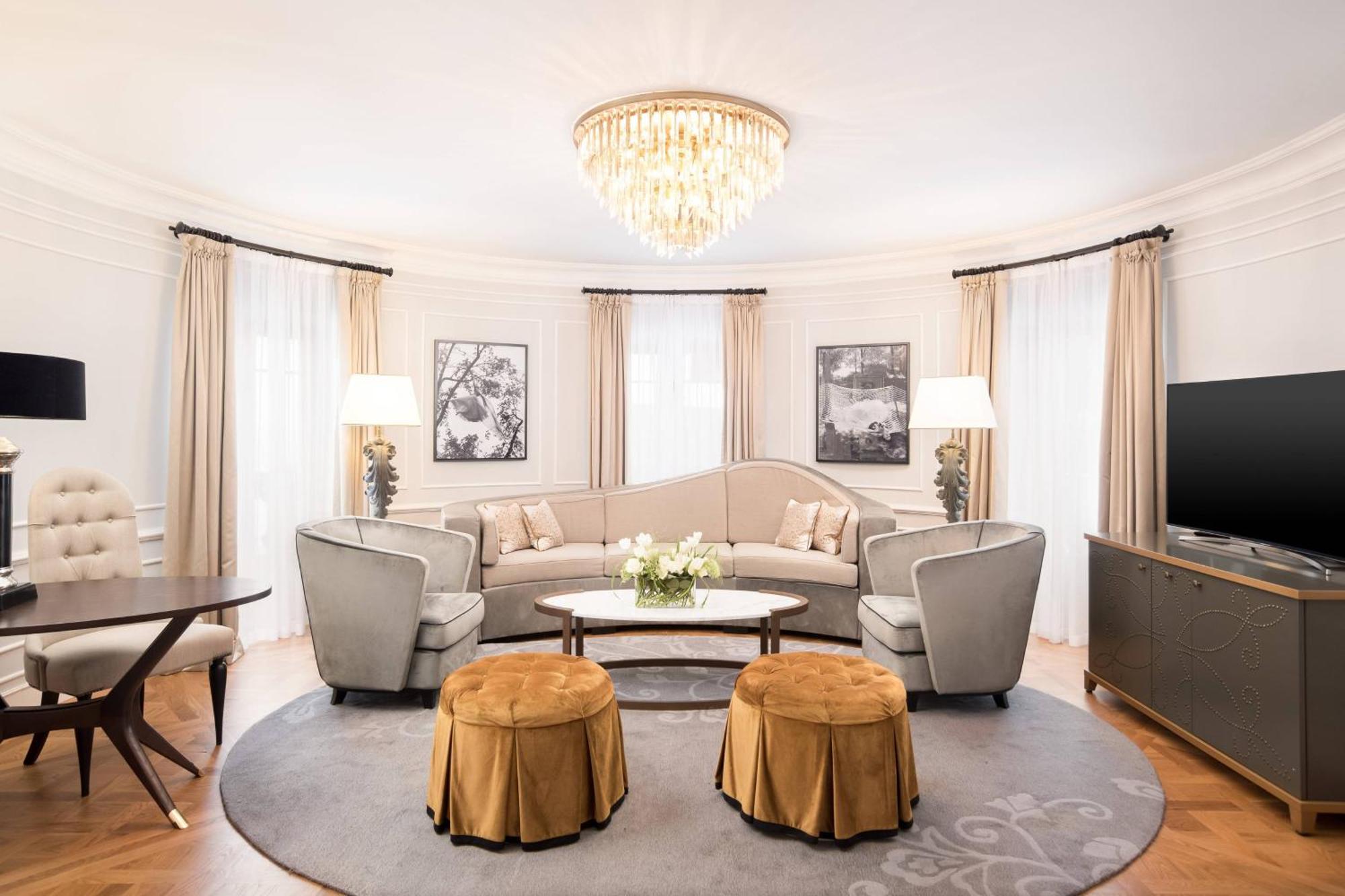 Suite Royal con 1 Camera da Letto e 2 Letti Singoli