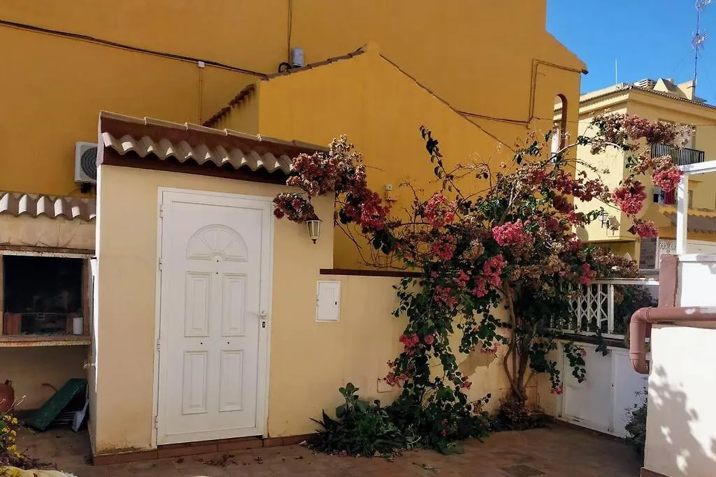 Mar Azul Primera Linea De Mar, Casa Privada Con Patio Y Solarium "La Bugamvulla"-1