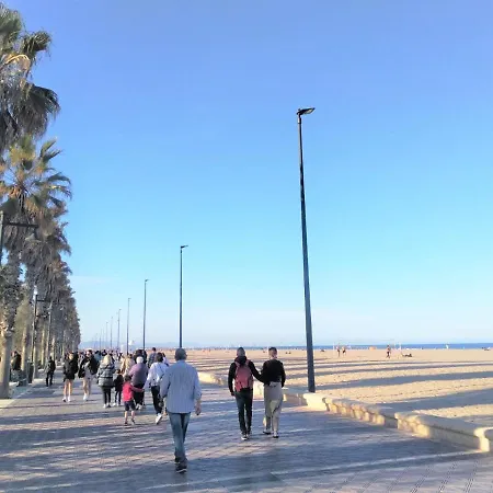 Nueva Habitacion A Metros De Playa Con Cocina Y Wc Compartido, Terraza Y Zonas Comunes 3Ac-2