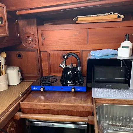 Unique Wooden Sail Yacht + 2 Bikes Included!-2
